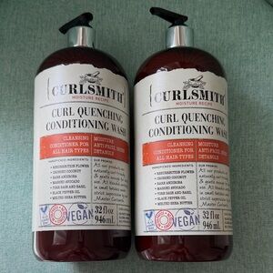 Curlsmith lot of 2 Quenching Cleansing Conditioning Wash 32fl